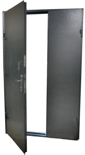 Двери металические входные с дополнительной секцией 2
